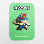 BLOQUE THE LUCHADOR 1″ ENAMEL PIN