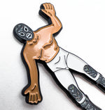 DCA BOOTLEGS CLASSIC LUCHADOR ENAMEL PIN