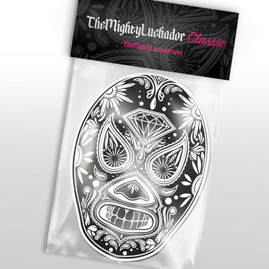 LUCHA CALAVERA JUMBO 7” STICKER