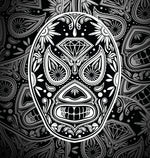 LUCHA CALAVERA JUMBO 7” STICKER