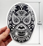 LUCHA CALAVERA JUMBO 7” STICKER