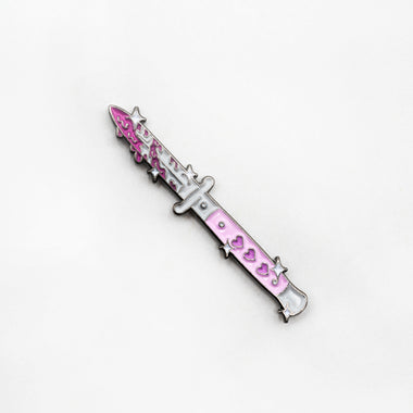 SILVER SPROCKET HEART DAGGER BY JENN WOODALL