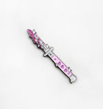 SILVER SPROCKET HEART DAGGER BY JENN WOODALL