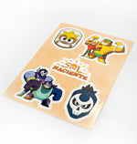 SOL NACIENTE 5″X7″ STICKER SHEET