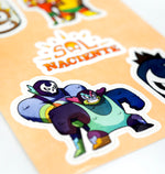 SOL NACIENTE 5″X7″ STICKER SHEET