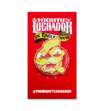 Excited Señor Fuego 1.5" Enamel Pin