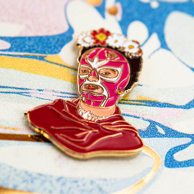 FRIDA KAHLO ‘FRIDUCHA’ 1.5″ ENAMEL PIN