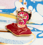 FRIDA KAHLO ‘FRIDUCHA’ 1.5″ ENAMEL PIN