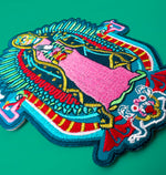GUADALUCHA 4.5″ EMBROIDERED PATCH