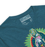 GUADALUCHA HEATHER DEEP TEAL TSHIRT