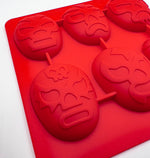 KIKKERLAND LUCHADOR RED ICE TRAY