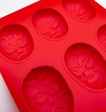 KIKKERLAND LUCHADOR RED ICE TRAY
