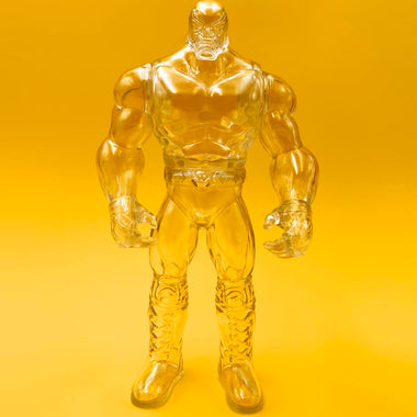 CLEAR KING JAGUAR 8.25″ LUCHADOR CUSTOM SOFT VINYL FIGURE