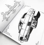 LOWRIDER COLORING BOOK BY OSCAR NILSSON