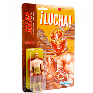 LEGENDS OF LUCHA LIBRE SOLAR SUPER7 REACTION FIGURE