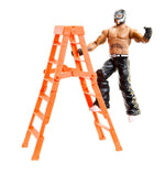 WWE ACTION FIGURE REY MYSTERIO WITH RINGSIDE BATTLE ACCESSORIES
