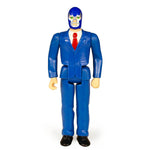 LEGENDS OF LUCHA LIBRE BLUE DEMON JR. IN SUIT SUPER7 REACTION FIGURE