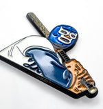 BLUE DEMON VALENZULA DODGERS 1.5" GLOW IN THE DARK ENAMEL PIN