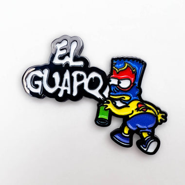 EL GUAPO 1.5" ENAMEL PIN
