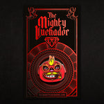 1.5″ SEÑOR FUEGO ENAMEL PIN HEAD