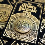 1.5″ GOLD LUCHA EYE PIN