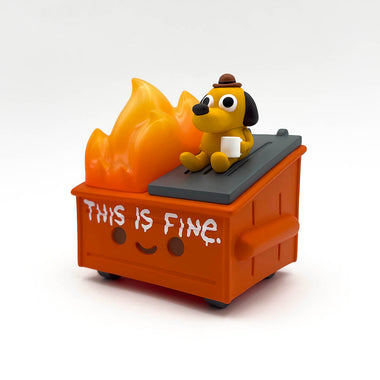 DUMPSTER FIRE – THIS IS FINE VINYL FIGURE