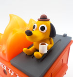 DUMPSTER FIRE – THIS IS FINE VINYL FIGURE