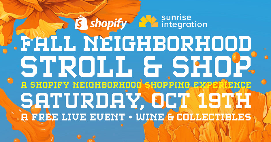 Shopify Fall Neighbrhood Stroll & Shop