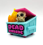DEAD INSIDE DUMPSTER FIRE VINYL FIGURE