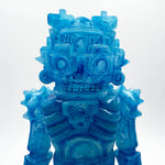 FRANK MYSTERIO 8.5" MICTLAN SOFUBI AQUA BLUE GLOW-IN-THE-DARK