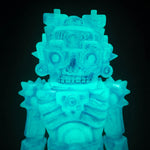 FRANK MYSTERIO 8.5" MICTLAN SOFUBI AQUA BLUE GLOW-IN-THE-DARK