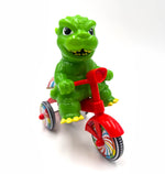 SUPER7 SUPER CYCLES GODZILLA GREEN WITH RED TRIKE