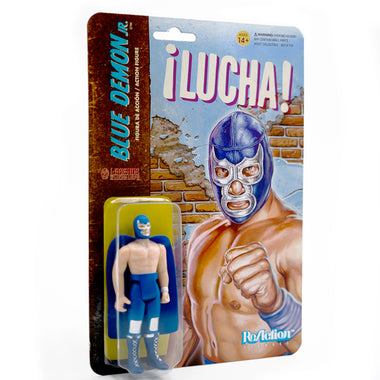 LEGENDS OF LUCHA LIBRE BLUE DEMON JR. SUPER7 REACTION FIGURE