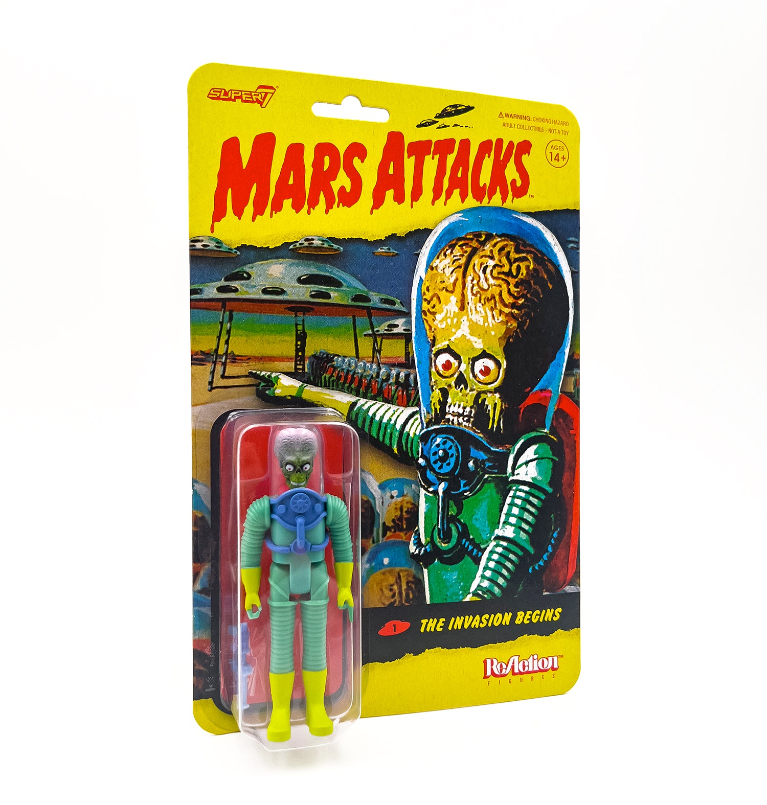 Mars Attacks Burning Flesh Reaction Figure – L.A. Mood Comics and Games Mars Attacks Burning Flesh Reaction Figure – L.A. Mood Comics and Games