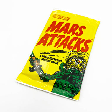 HERITAGE MARS ATTACKS COLLECTIBLE TRADING CARDS SINGLE PACK