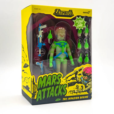 SUPER7 MARS ATTACKS ULTIMATES WAVE 2 GLOW!