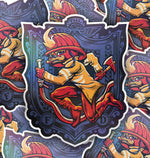 LA FIRE RELIEF SEÑOR FUEGO 4" STICKER