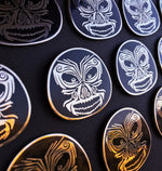 1.5″ SINIESTRO ENAMEL PIN HEAD