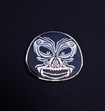 1.5″ SINIESTRO ENAMEL PIN HEAD