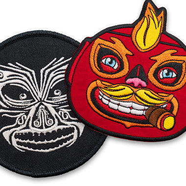 MIGHTY LUCHADOR CHARACTER PATCHES